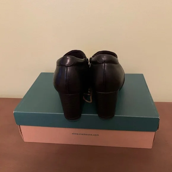 Clarks bendables promise Josie black booties - Picture 10 of 10